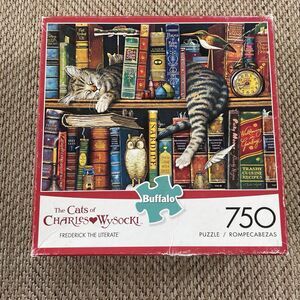 The Cats of Charles Wysocki Frederick the Literate 750 PC Puzzle
